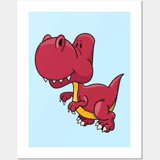 Cute T-Rex Posters and Art